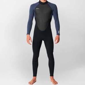 ONEILL 2025 REACTOR 2 BACKZIP STEAMER 3/2MM - BLK/SLATE