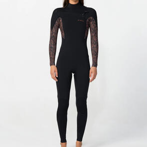 ONEILL 2026 BAHIA CHEST ZIP STEAMER 4/3MM - TERRA WEAVE