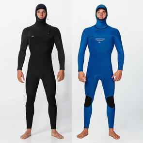 ONEILL 2026 HYPERFREAK CZ STEAMER W/ HOOD 5/4+MM BLACK