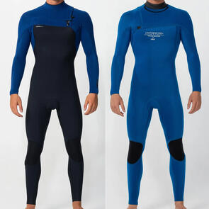 ONEILL 2026 HYPERFREAK CZ STEAMER 3/2+MM BLACK/TWILIGHT BLUE