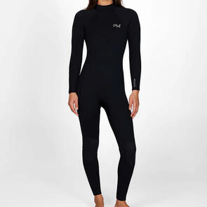 ONEILL 2026 WOMENS REACTOR 2 GBS BACK ZIP FULL 4/3MM - BLACK