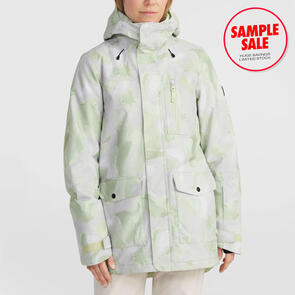 ONEILL SNOW SAMPLE - 2026 WOMENS UTILITY HYBRID SNOW JACKET - GREEN DAY CAMO