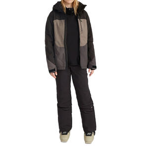 ONEILL SNOW 2025 CARBONITE SNOW JACKET COLOUR BLOCK + PLITE REGULAR SNOW PANTS BLACK OUT COMBO