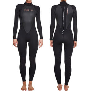 ONEILL 2021 WOMENS 3/2MM BACK ZIP REACTOR BLACK