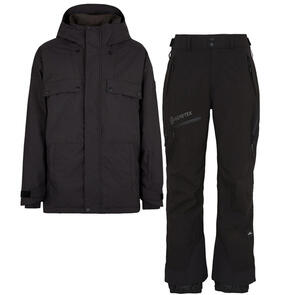 ONEILL SNOW 2024 WOMENS O'RIGINALS JACKET BLACK OUT + GORE-TEX PSYCHO TECH PANTS BLACK OUT