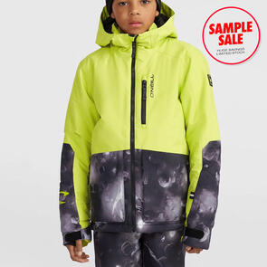 ONEILL SNOW SAMPLE - 2026 BOYS TEXTURE SNOW JACKET - BLACK SPACEDOUT