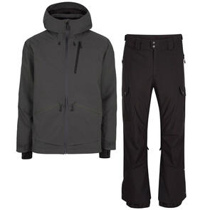 ONEILL SNOW 2024 TOTAL DISORDER JACKET RAVEN + CARGO PANTS BLACK OUT