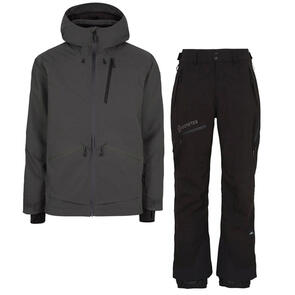 ONEILL SNOW 2024 TOTAL DISORDER JACKET RAVEN + GORE-TEX PSYCHO PANTS BLACK OUT