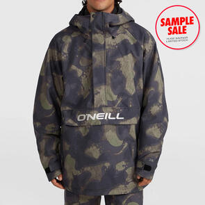 ONEILL SNOW SAMPLE - 2025 ORIGINALS ANORAK BLACK NIGHT CAMO
