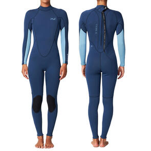 ONEILL 2024 WOMENS REACTOR BACK ZIP 3/2MM NAVY