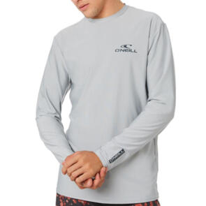 ONEILL BASIC SKINS RASH LS TEE COOL GREY