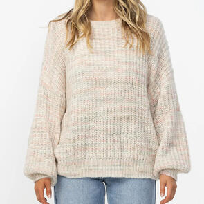 ONEILL BAYOU LONG SLEEVE SWEATER - MULTI