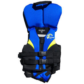 ONEILL KIDS REACTOR L50 WAKE VEST BRIGHT BLUE 1-2