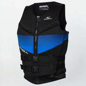 ONEILL MENS FACTOR L50S BUOYANCY JACKET - BLACK/BLUE