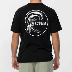 ONEILL OG CIRCLE SURFER TEE - BLACK