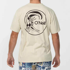 ONEILL OG CIRCLE SURFER TEE - LIGHT KHAKI