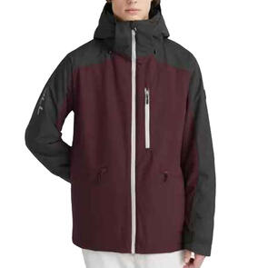 ONEILL SNOW 2024 DIABASE JACKET - WINDSOR WINE COLOUR BLOCK