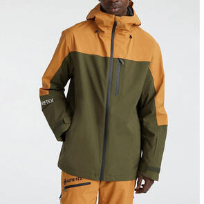 ONEILL SNOW 2024 GTX PSYCHO JACKET RICH CARAMEL COLOUR BLOCK