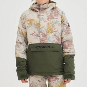 ONEILL SNOW 2024 YOUTH ANORAK JACKET -  LIGHT CAMO