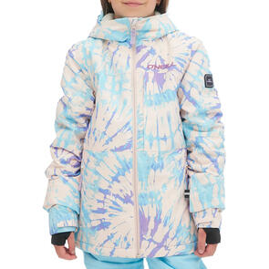 ONEILL SNOW 2024 YOUTH LITE PRINTED JACKET PINK TIE DYE