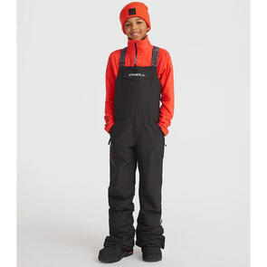 ONEILL SNOW 2025 BOYS ORIGINALS BIB SNOW PANTS BLACK OUT