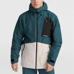 ONEILL SNOW 2025 HAMMER BLOCK JACKET ALMA STEEL COLOUR BLOCK