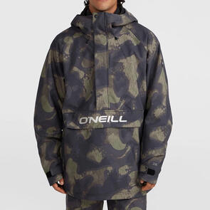 ONEILL SNOW 2025 O'RIGINALS ANORAK JACKET BLACK NIGHT CAMO