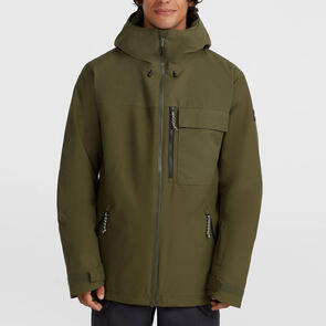 ONEILL SNOW 2025 UTILITY HYBRID JACKET FOREST NIGHT