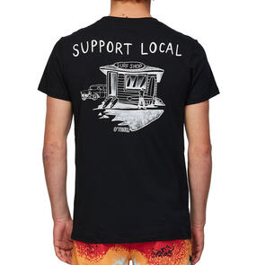 ONEILL SUPPORT LOCAL SS TEE - BLACK