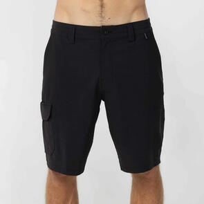 ONEILL TRVLR CARGO 20" HYBRID SHORTS BLACK