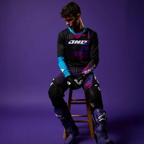 ONE INDUSTRIES X-197 JERSEY AND PANTS FLARE BLACK MULTI