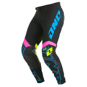 ONE INDUSTRIES X-297 PANT CROSS BLACK NEON