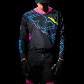 ONE INDUSTRIES X-297 JERSEY CROSS BLACK NEON
