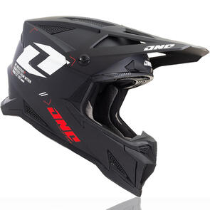 ONE INDUSTRIES X297 HELMET FOCUS BLACK WHITE