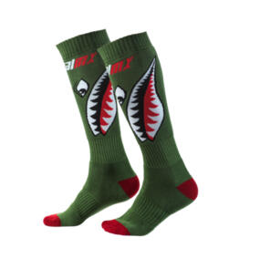 ONEAL PRO MX SOCKS BOMBER GRN ADULT (OS)