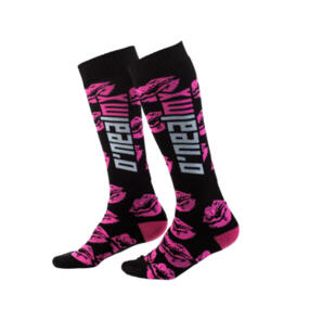 ONEAL PRO MX SOCKS XOXOX BLK/PNK YOUTH (OS)