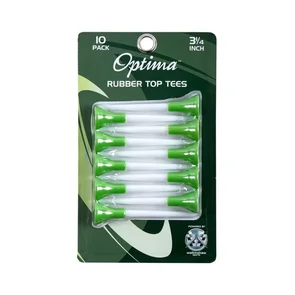 OPTIMA RUBBER TOP TEES 3 1/4" 10 PACK