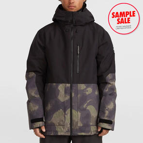 ONEILL SNOW SAMPLE - 2026 O'RIGINALS BLOCK SNOW JACKET - BLACK NIGHT CAMO