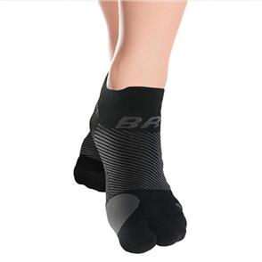 OS1ST COMPRESSION BR4 BUNION RELIEF SOCKS BLACK