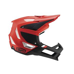 100% TRAJECTA HELMET CARGO FLUO RED 