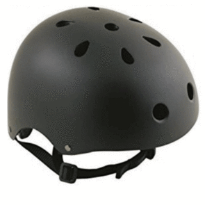 OXFORD HELMET BOMBER BMX MATT BLACK