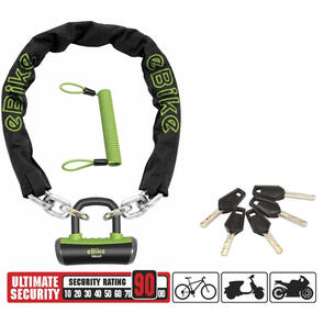 OXFORD MASTIFF CHAIN LOCK E-BIKE 110CM X 12MM