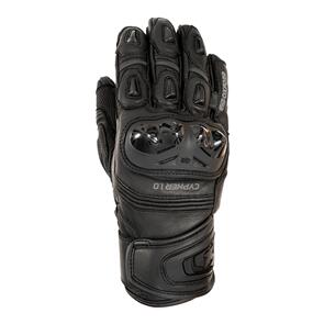 OXFORD CYPHER 1.0 SHORT LEATHER MS GLOVE STEALTH BLK 
