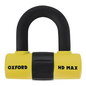 OXFORD HD MAX PADLOCK /DISC LOCK 14MM YEL