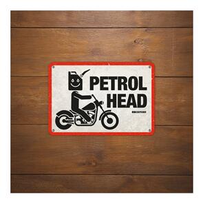 OXFORD GARAGE METAL SIGN: PETROL HEAD