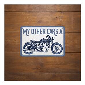 OXFORD GARAGE METAL SIGN: MY OTHER CARS A