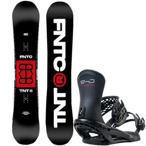 FANATIC TNTR OZ ROCKER RED SNOWBOARD PACKAGE