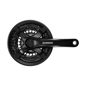SHIMANO FC-TY501 FRONT CRANKSET 42-34-24 BLACK