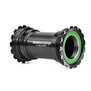 ENDURO PREMIUM BOTTOM BRACKET T47 INTERNAL TO DUB CRANKS STAINLESS STEEL BLACK