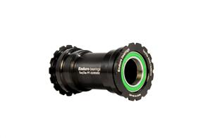 ENDURO PREMIUM BOTTOM BRACKET BB386 TO 24MM CRANKS STAINLESS STEEL BLACK